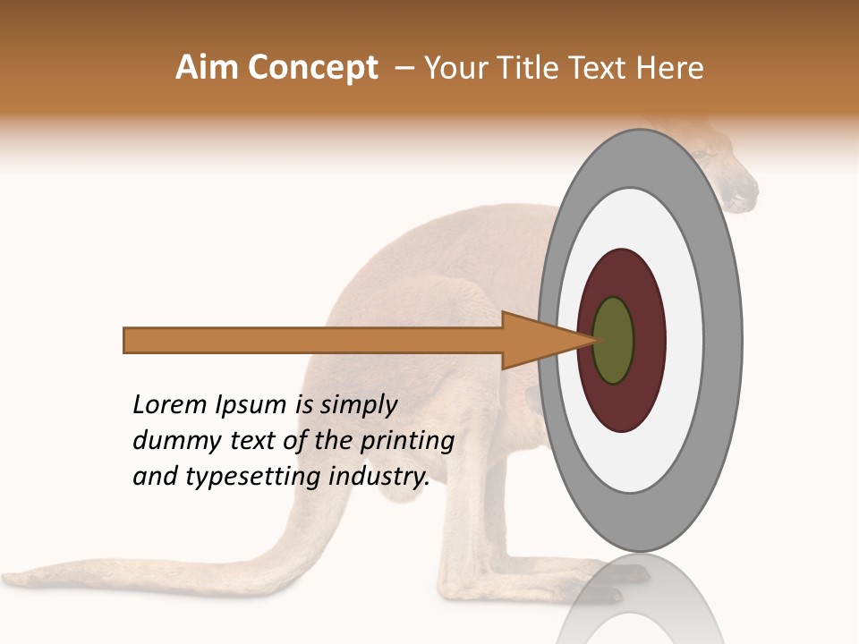 Carrying Red Small PowerPoint Template