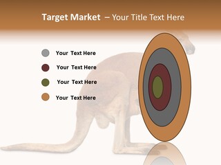 Carrying Red Small PowerPoint Template