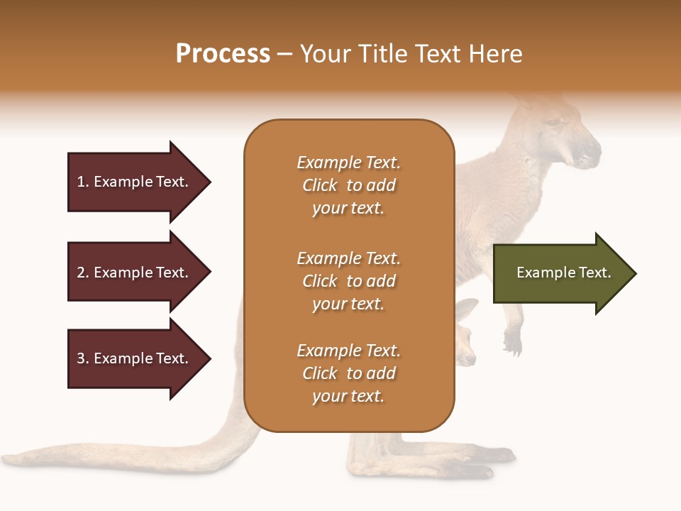 Carrying Red Small PowerPoint Template