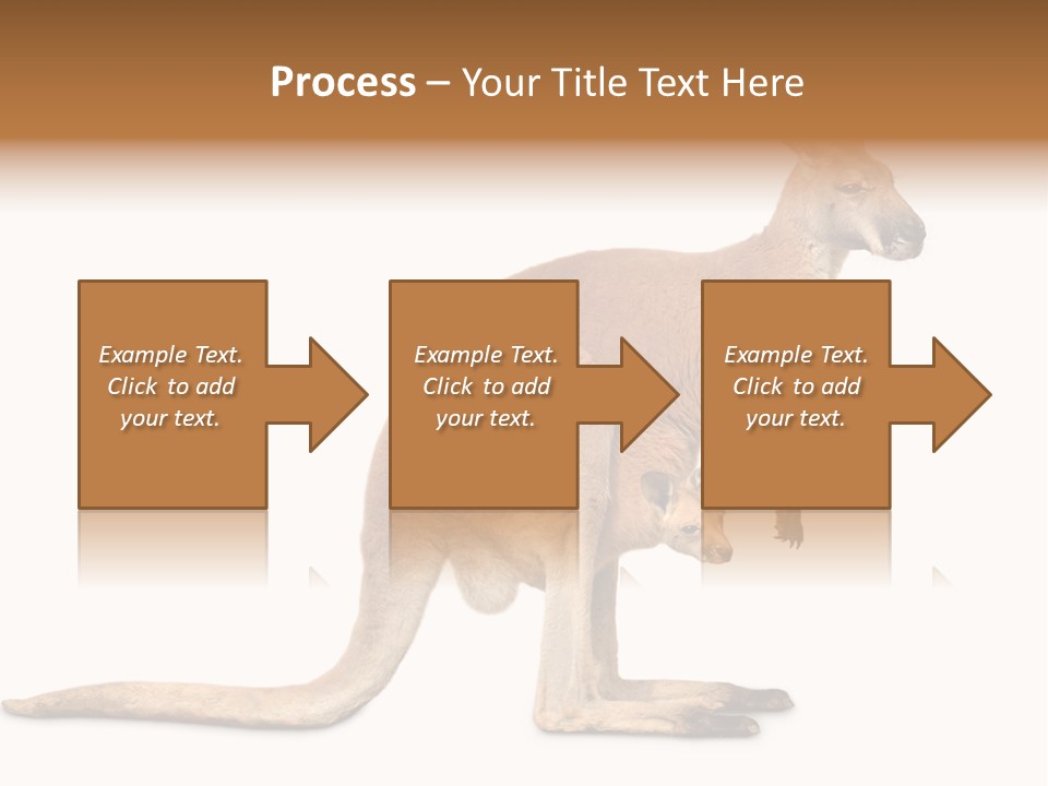 Carrying Red Small PowerPoint Template