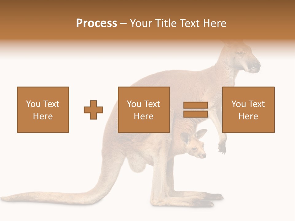 Carrying Red Small PowerPoint Template