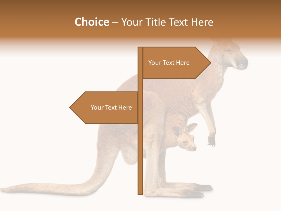 Carrying Red Small PowerPoint Template