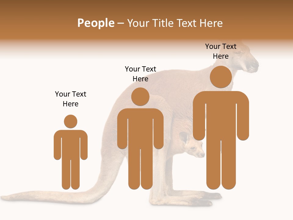 Carrying Red Small PowerPoint Template