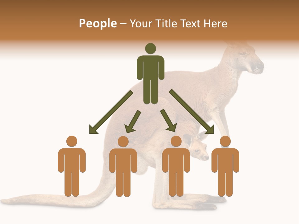 Carrying Red Small PowerPoint Template