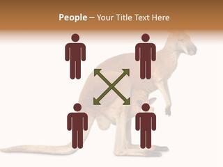 Carrying Red Small PowerPoint Template