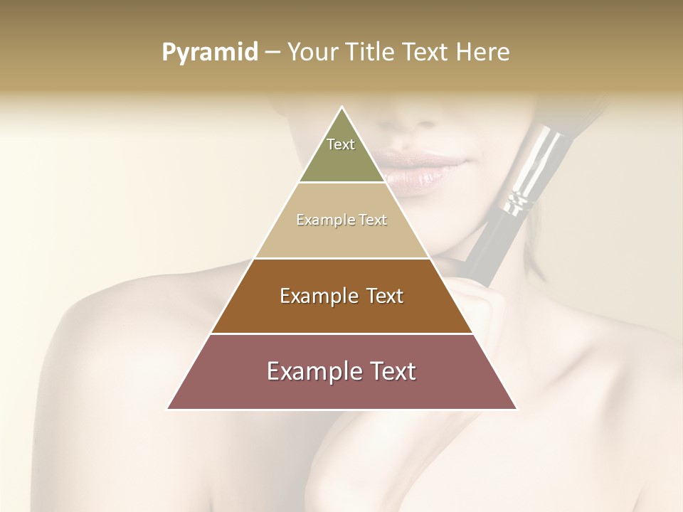 Face Shoulder Fashion PowerPoint Template