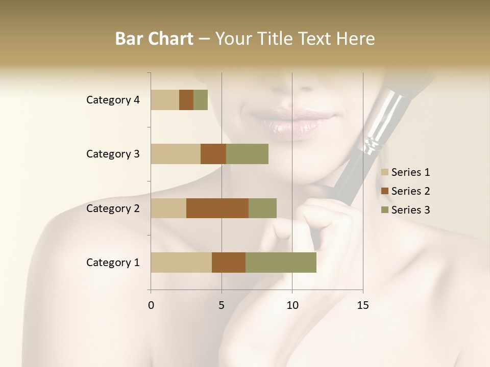 Face Shoulder Fashion PowerPoint Template