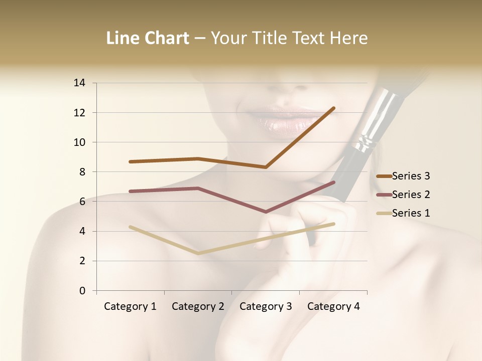 Face Shoulder Fashion PowerPoint Template