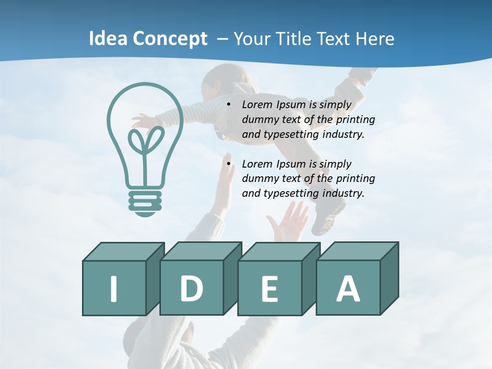 Cheerful Playful Natural PowerPoint Template