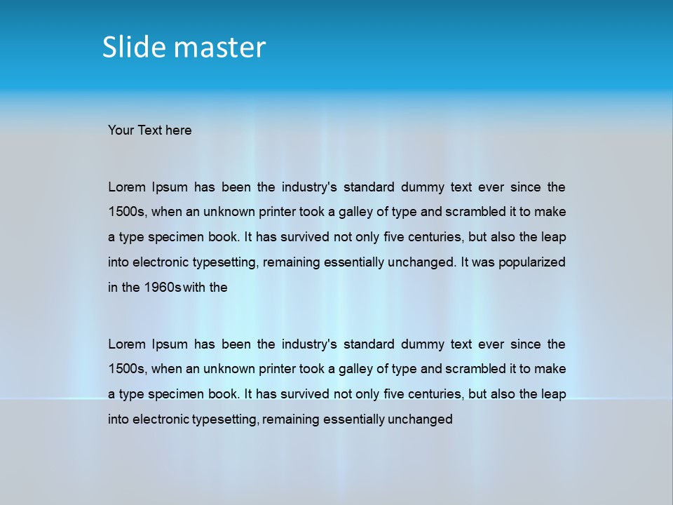 Deep Element Clean PowerPoint Template
