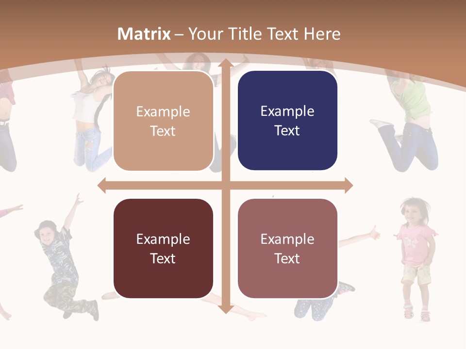 Slim Beautiful Excitement PowerPoint Template