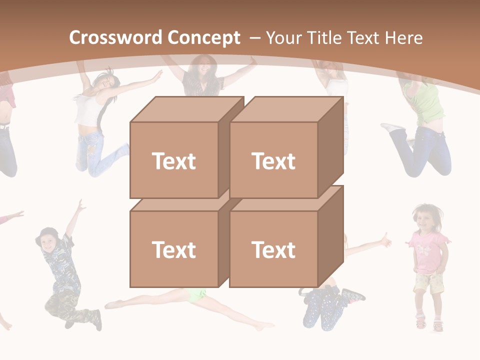 Slim Beautiful Excitement PowerPoint Template