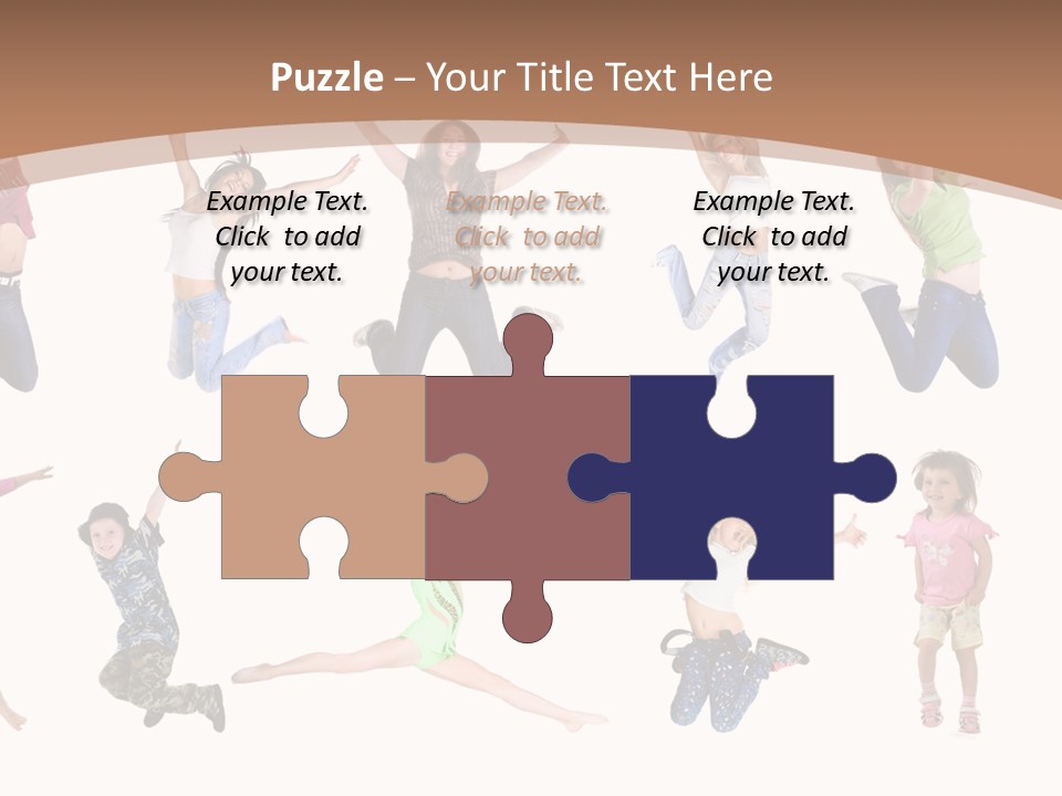 Slim Beautiful Excitement PowerPoint Template