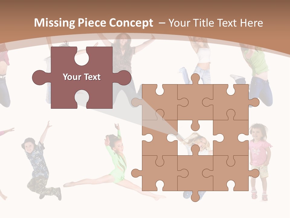 Slim Beautiful Excitement PowerPoint Template