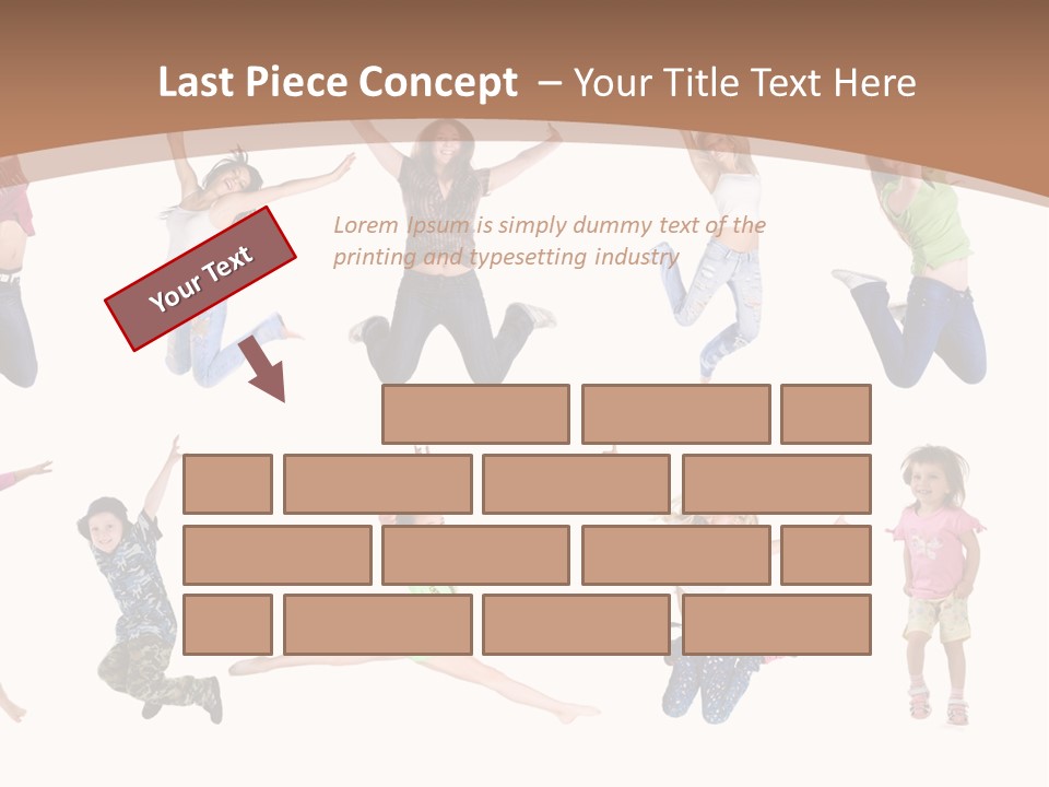 Slim Beautiful Excitement PowerPoint Template