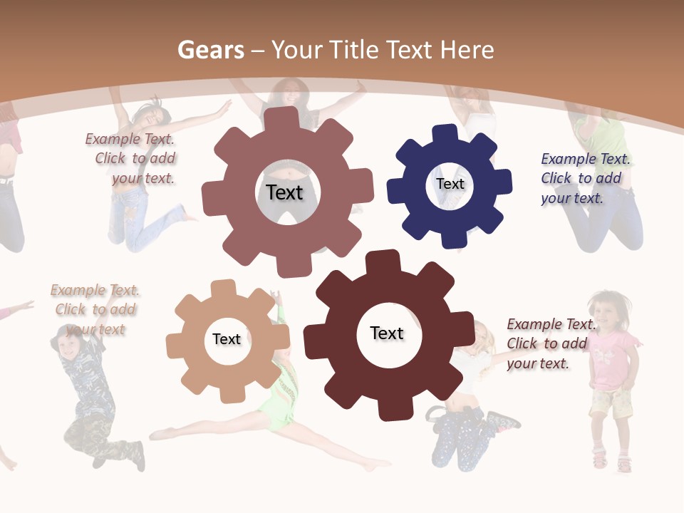 Slim Beautiful Excitement PowerPoint Template