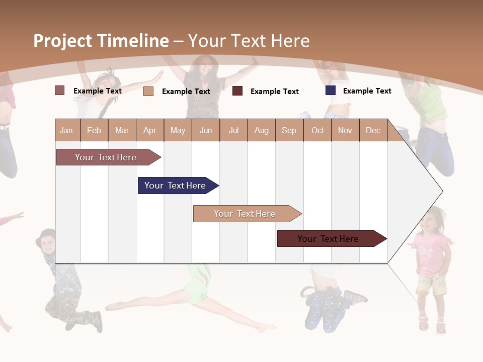 Slim Beautiful Excitement PowerPoint Template
