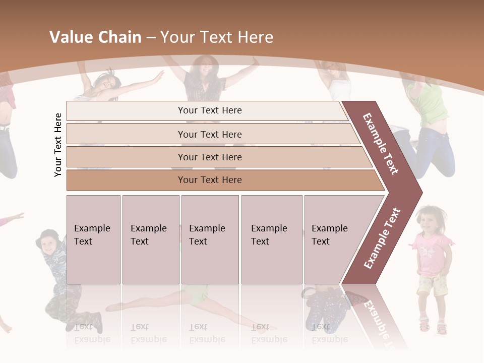 Slim Beautiful Excitement PowerPoint Template