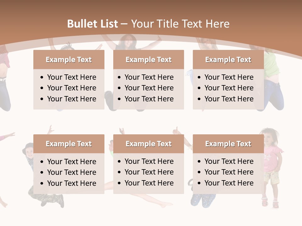 Slim Beautiful Excitement PowerPoint Template
