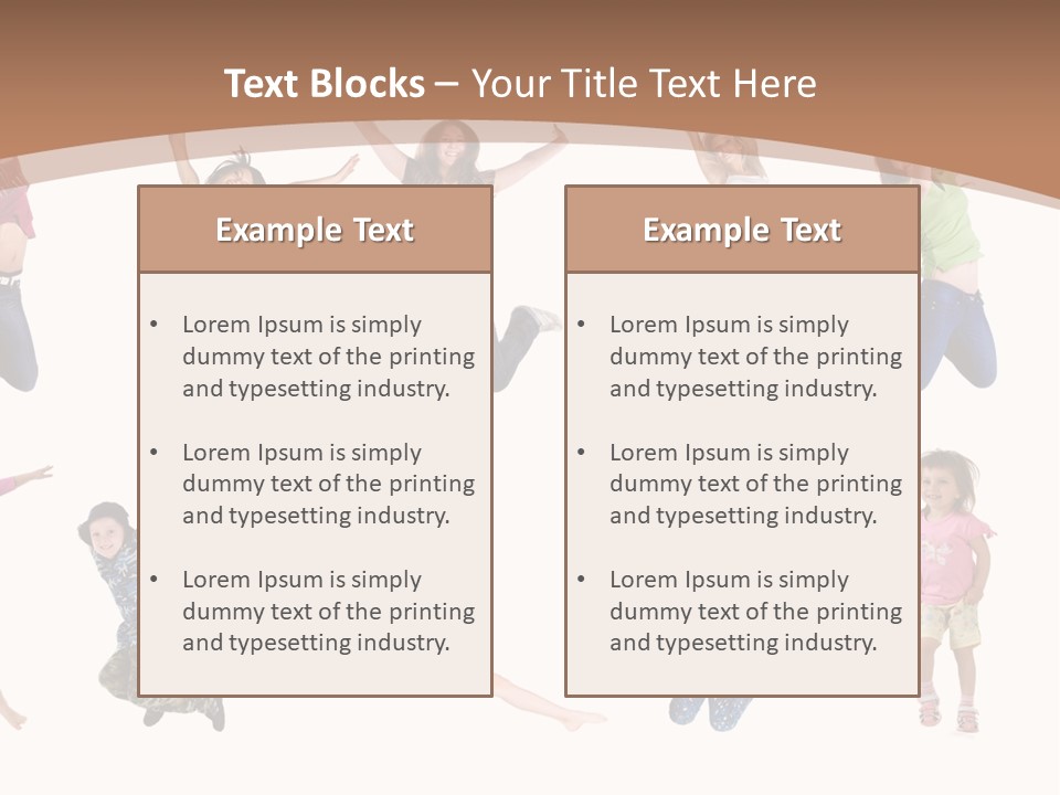 Slim Beautiful Excitement PowerPoint Template