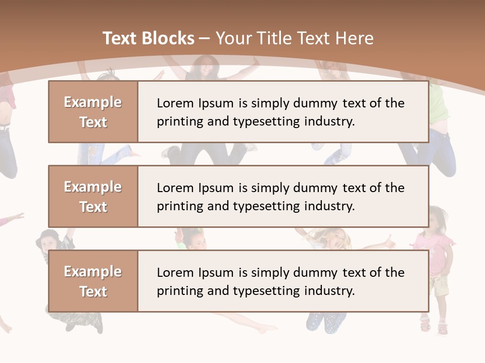 Slim Beautiful Excitement PowerPoint Template