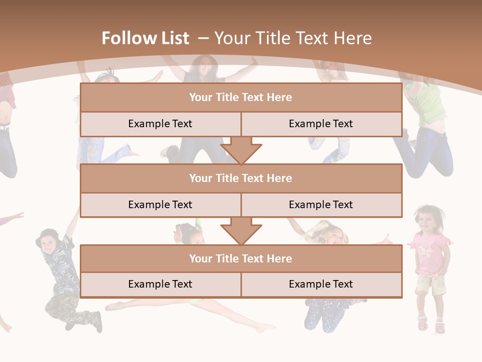Slim Beautiful Excitement PowerPoint Template