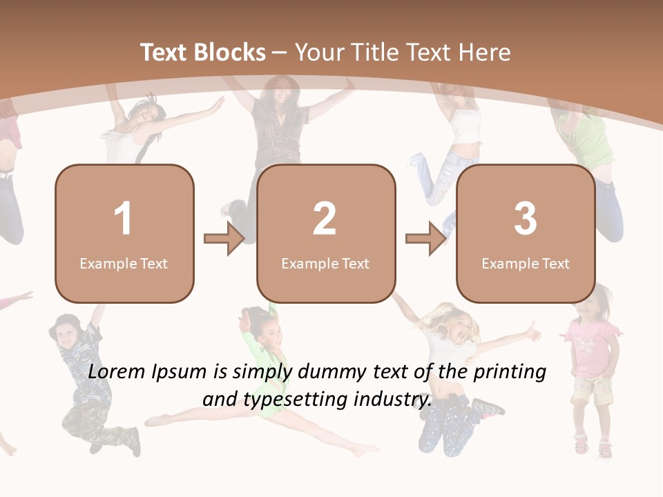 Slim Beautiful Excitement PowerPoint Template