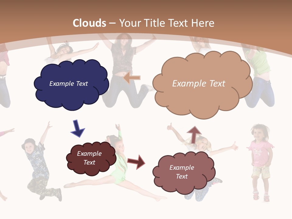 Slim Beautiful Excitement PowerPoint Template