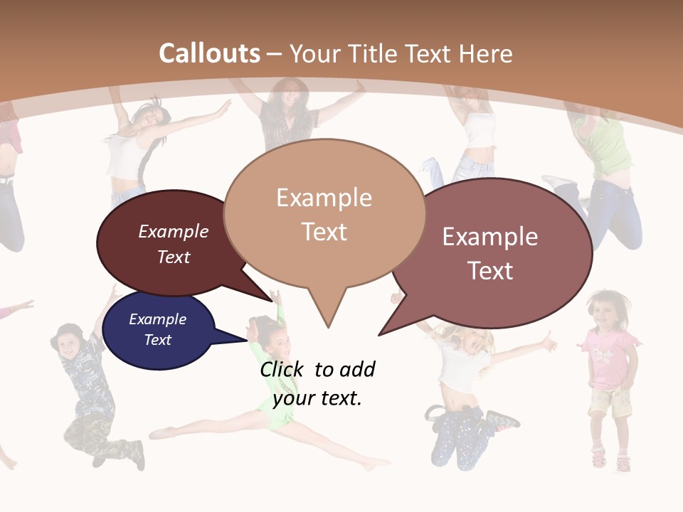 Slim Beautiful Excitement PowerPoint Template