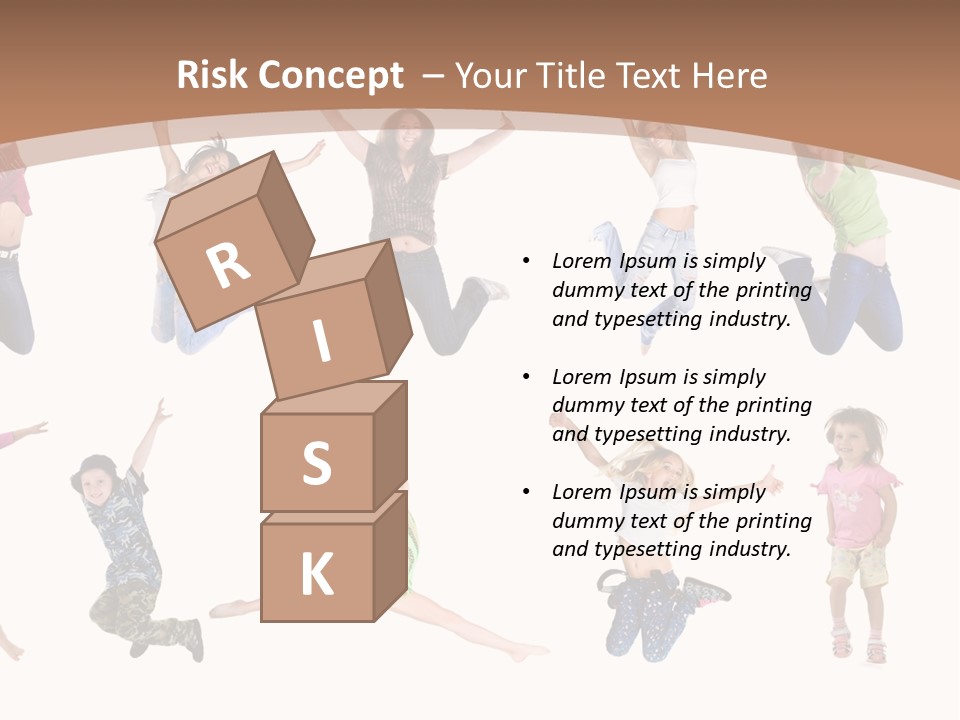 Slim Beautiful Excitement PowerPoint Template