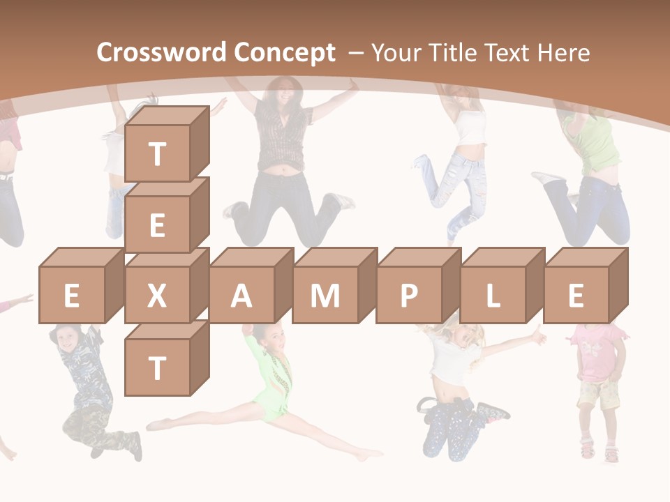 Slim Beautiful Excitement PowerPoint Template