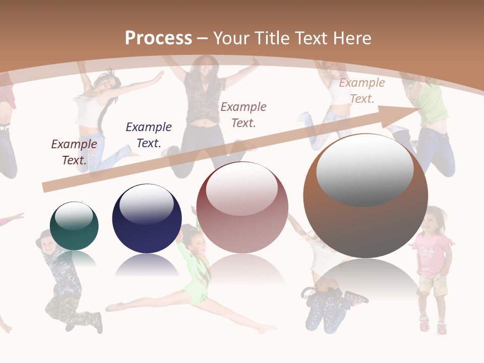 Slim Beautiful Excitement PowerPoint Template