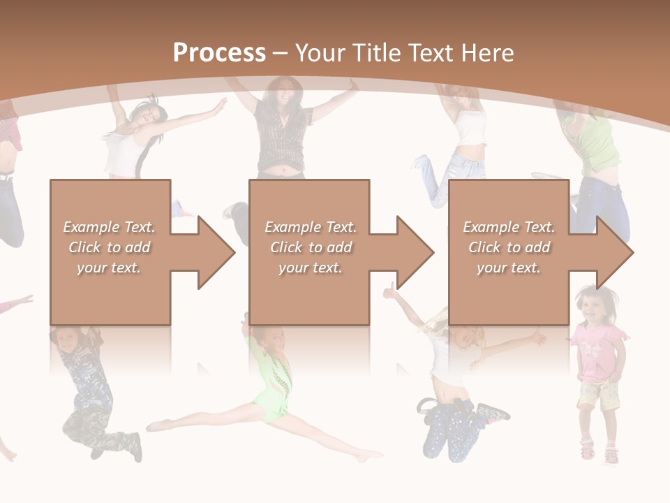 Slim Beautiful Excitement PowerPoint Template