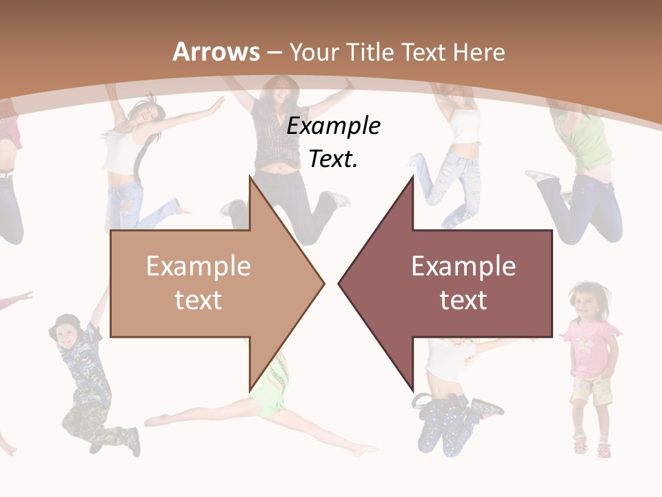 Slim Beautiful Excitement PowerPoint Template