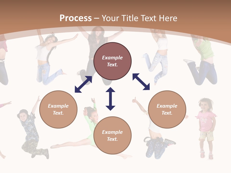 Slim Beautiful Excitement PowerPoint Template