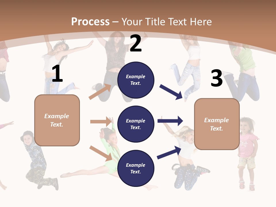 Slim Beautiful Excitement PowerPoint Template