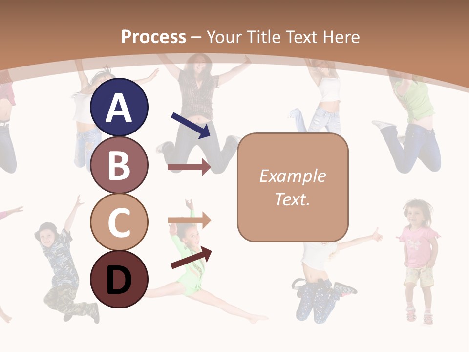 Slim Beautiful Excitement PowerPoint Template