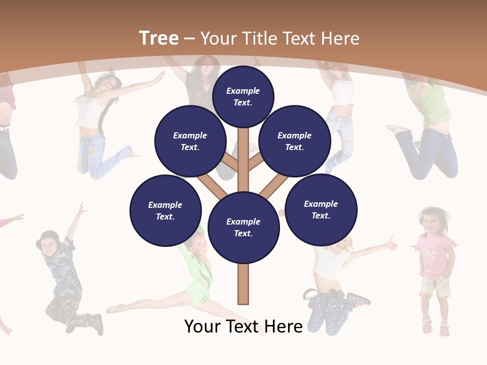 Slim Beautiful Excitement PowerPoint Template