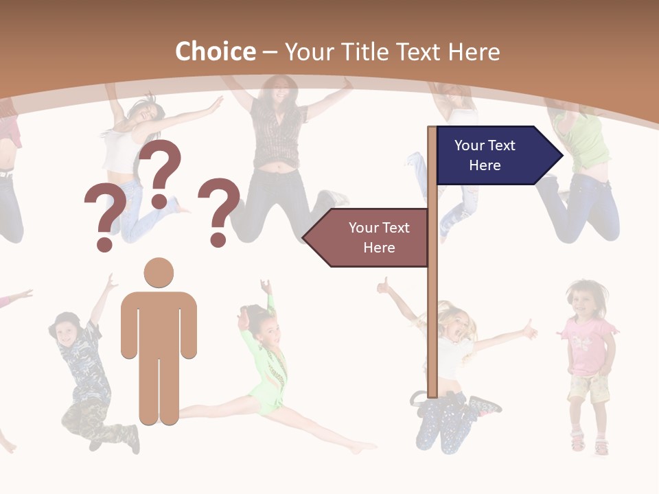 Slim Beautiful Excitement PowerPoint Template