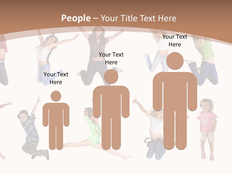 Slim Beautiful Excitement PowerPoint Template