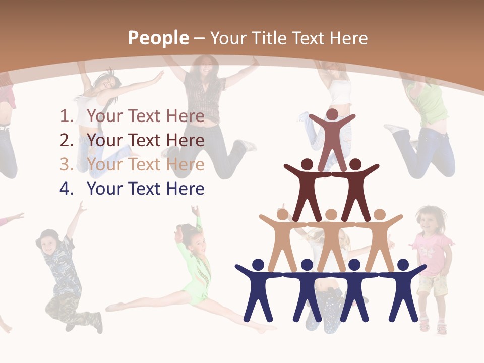 Slim Beautiful Excitement PowerPoint Template