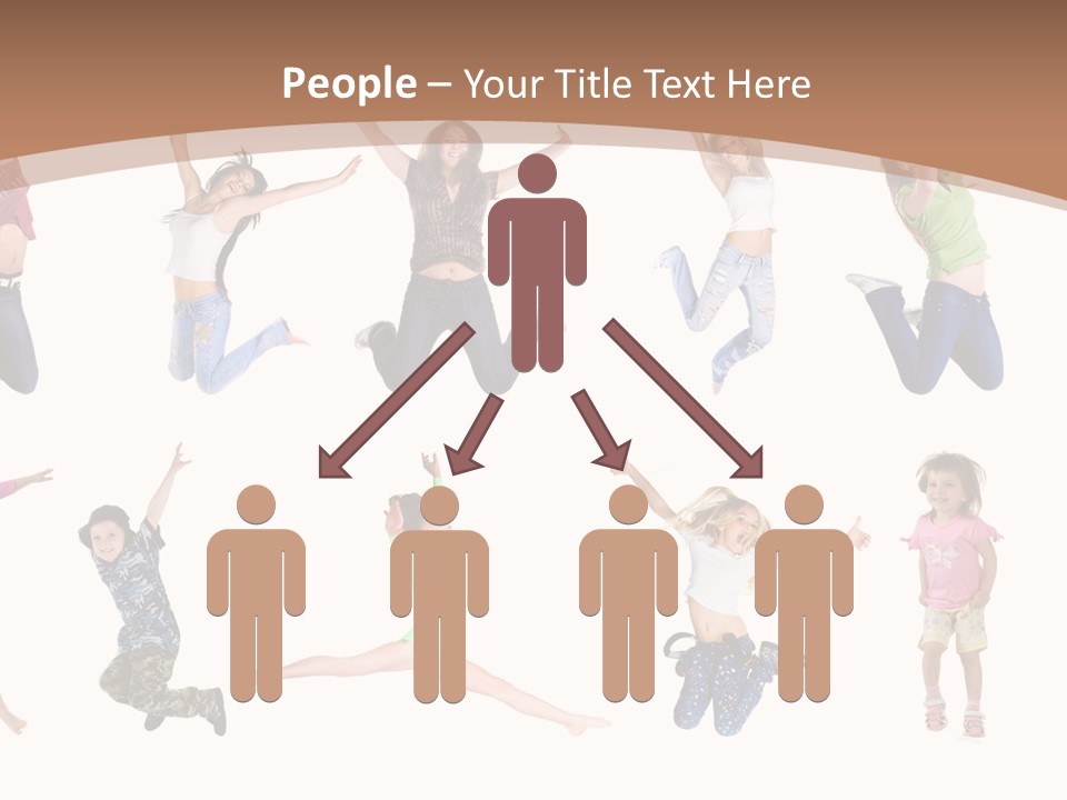 Slim Beautiful Excitement PowerPoint Template