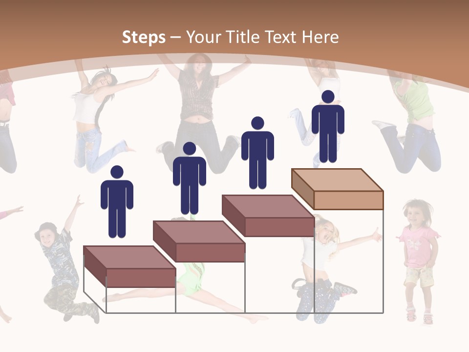 Slim Beautiful Excitement PowerPoint Template