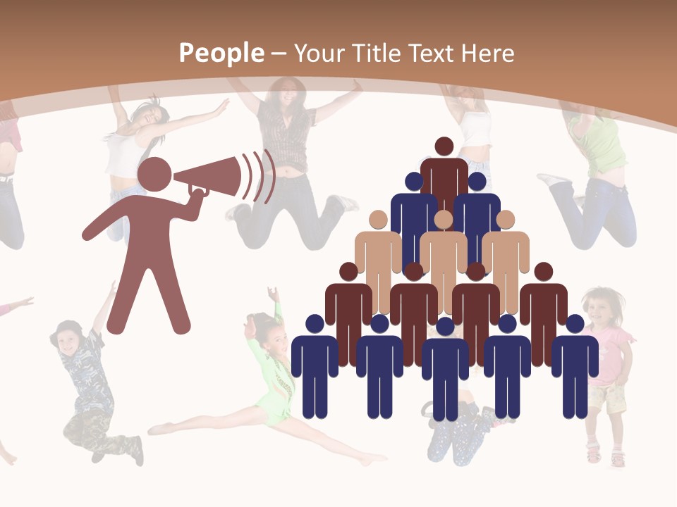 Slim Beautiful Excitement PowerPoint Template