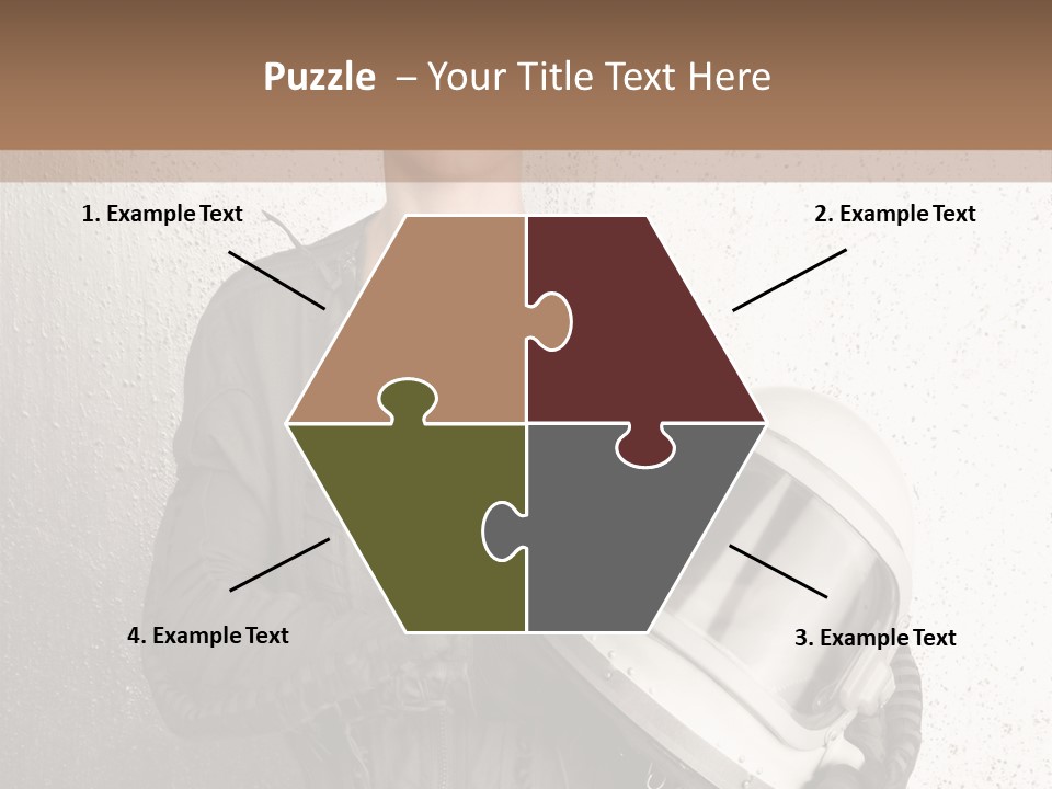 Future Woman Gray PowerPoint Template