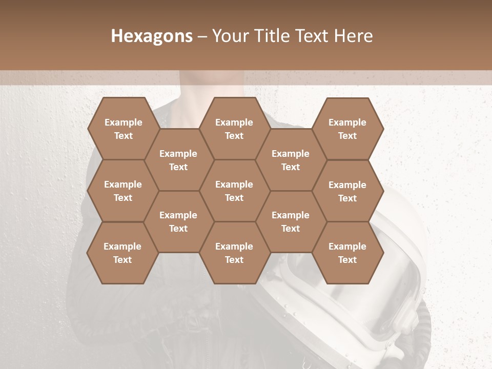 Future Woman Gray PowerPoint Template