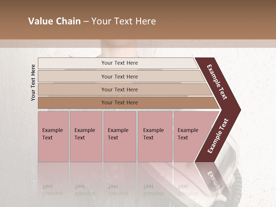 Future Woman Gray PowerPoint Template