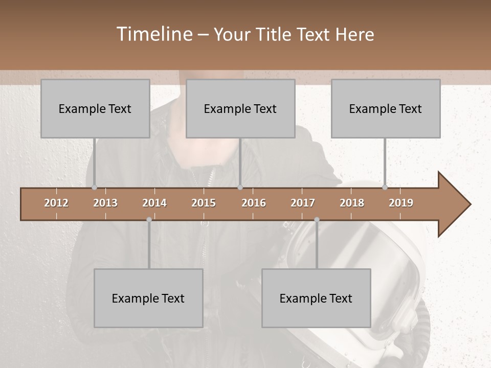 Future Woman Gray PowerPoint Template