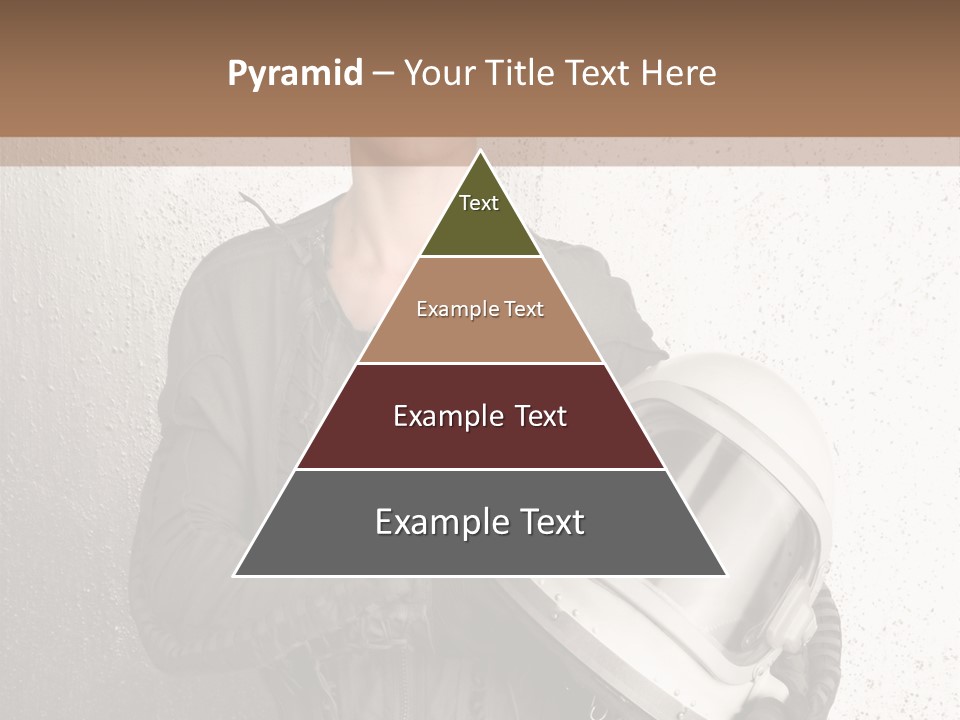 Future Woman Gray PowerPoint Template