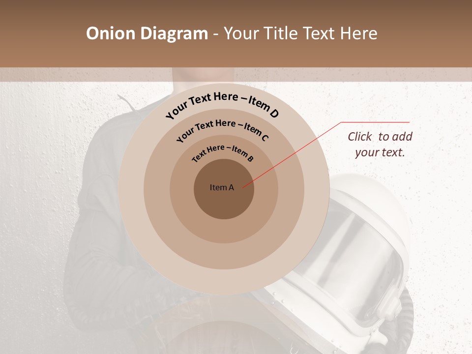 Future Woman Gray PowerPoint Template